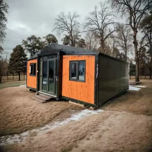 Steel Expandable Tiny Tree House Prefabricated Metal Building Materials for Garden Villas Camping Construction Apartment Use