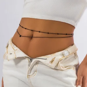 Gold Plated Multi Layered Bikini Chain