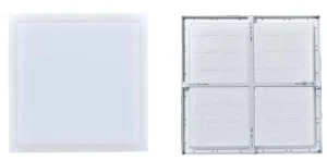 Painel de Luz LED Selecionável 6060-Ty 595*595mm 295*1195mm Painel de Luz LED Plano 40W 50W 60W Painel de Luz LED
