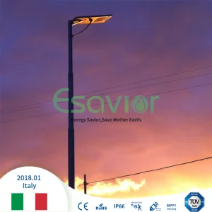 Integrated Solar Street Light 195lm/W