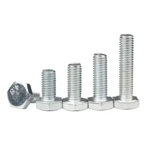 China Galvanized hexagonal head bolts 4.8 Factories, Products