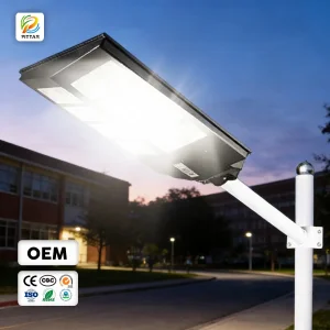 Garden Solar Street Solar Deck Bollard Spot Outdoor LED Flood Lamparas Solares Light