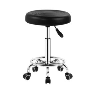 Round Rolling Stool Chair