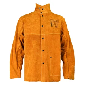 Chaqueta de soldadura resistente a cortes