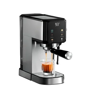 Semi-Automatic Coffee Machine with Quick Steam Function for Fast Milk Frothing