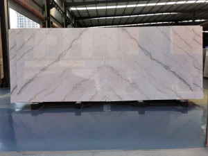 Chinese Guangxi White Marble Polished Bookmatch Big Slabs
