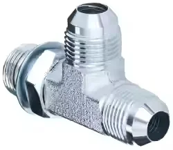 SAE Standard Carbon Steel Male Jic Tee Pipe Hydraulic Tee Fittings