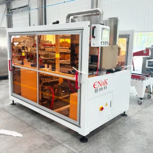 ENAK Carton Box Erecting Forming Machine High Speed Packaging Case Carton Erector With Long Service Life