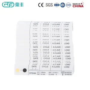 Class 6 Steam Indicator Cards Verify Steam Sterilization Systems