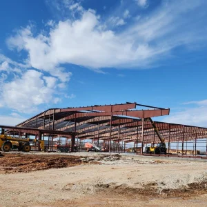 Steel Structure Slaughter House Dressing Processing Plant