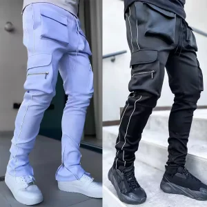 Reflective Cargo Trousers