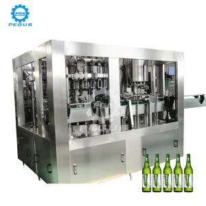 High-Speed Glass Bottle Beer Filling Machine Making Machine Production Line