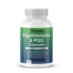Cápsulas de Composto de Ergotioneína Pura Alta Antioxidante Anti-Fadiga Tcbesk Empower Master
