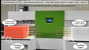 Automatic PE EPE XLPE XPE Polyethylene Foam Packaging Hot Ironing Bonding Equipment Heat Plate Welder Laminating Machinery Laminator Hot Plate Welding Machine