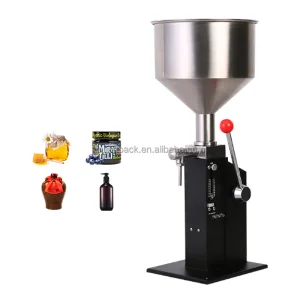 A03 Semi Automatic Manual Paste Small Dose Filling Machine