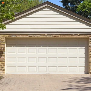 Factory Wholesale Automatic Garage Door Classical Modern Bridgeport with Motor with Pedestrian Door Sectional Overhead Garage Door Residential Garage Door