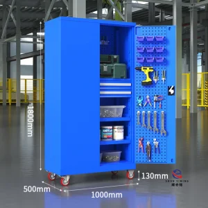 Electrostatic Powder Coated Metal Tool Cabinet