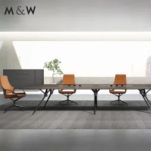 M&W Large Conference Table Executive Office Furniture Boardroom Meeting Room Tables