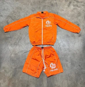 OEM Custom Logo Reflective Jogging Polyester Cotton Tracksuit Mens Printing Two Piece Zip up Men Windbreaker Tracksuits