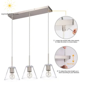 Pendant Light Modern Decorative Suspended LED Chandeliers Ceiling Lamp for Home Commercial Lighting