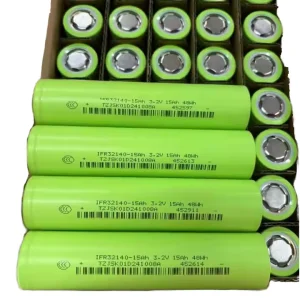 ULi 32140 15ah 1c 3c Power Battery 3.2v Cylindrical Lithium Iron Phosphate for Electric Vehicles Solar Energy Storage