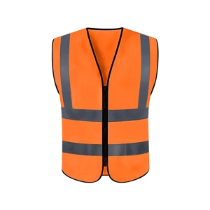 Custom Logo High Visibility Reflective Safety Vest