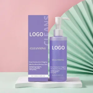 OEM Gentle Natural Scent Chemical Ingredients Facial Cleansing Oil Soft Lightweight Makeup Remover Not Tight