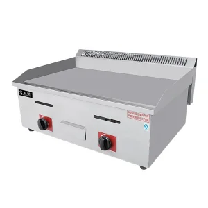 Commercial Gas Grill Teppanyaki Griddle Flat Plate Grill New Condition Stainless Steel Machine for Pancakes Steak Grilled Squid