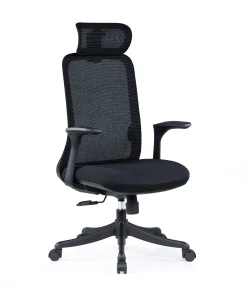 Armless Mesh Office Chair Lumbar Support