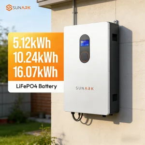 Modular 51.2V 5-15kWh LiFePO4 Battery Pack Max 16 Units Parallel Support CAN 10-Year Warranty for Commercial Solar Projects