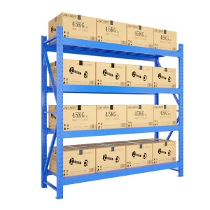 Foshan RUNDA 200KG Storage Rack Light Duty Style High Quality Sturdy Warehouse Shelves Durable Factory Shelf Rz