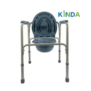 Comfortable Accessible Toilet Chair for Mobility Aid Users