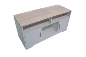 أحدث حامل تلفاز بتصميم بسيط من لوح MDF