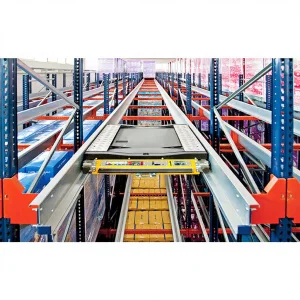 Stainless Steel Shuttle Rack Automated Pallet Racking System