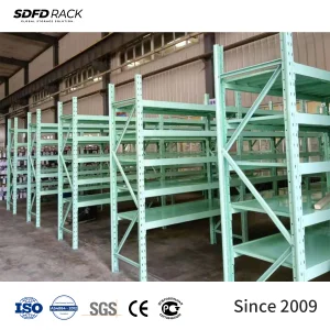 Customized Metal Medium Duty Rack for  Warehouse CE-Certification Steel Longspan Racks Durable Industrial Shelving
