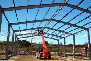 Estrutura de Aço Prefabricada para Galpão Industrial
