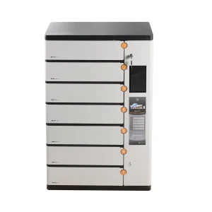 7 Way Charging Locker for Laptops and Tablets in Public Place