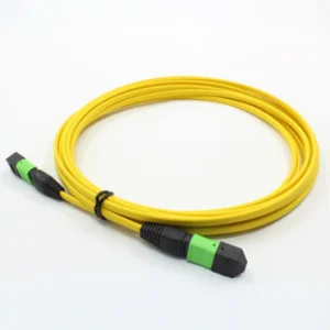 MPO-MPO Fiber Optic Ribbon Cable with High Density Fast Connector