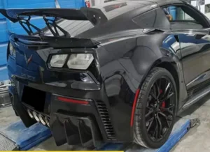 Gt Style Real Carbon Fiber Rear Trunk Spoiler Wing Fit for Chevrolet Corvette C7 C6 C8 High Quality Fitment