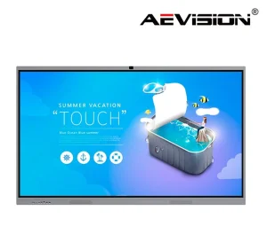 Touchscreen Classroom Touch Board 75 Inch Android 14 Interactive Flat Panel Smart Board