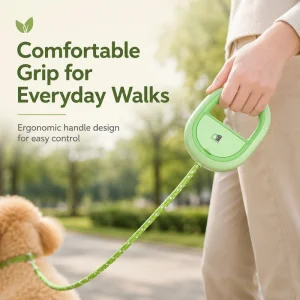 Correa para perro retráctil automática