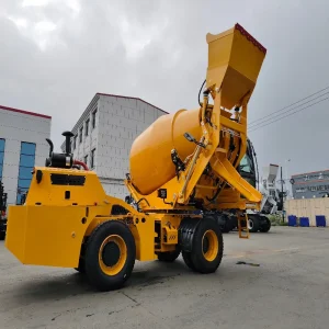 Durable 4/6/8m³ Concrete Mixer Truck, 16mn Alloy Steel Mixing Drum for Long Life.