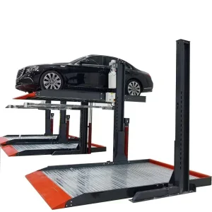 Two Post Parking Hoist Hydraulic Mechanical Garage Equipment Solution
