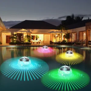 Solar Pool Floating Magic Ball Color Lamp Bathtub Pool Projection Light (CFLT24058)