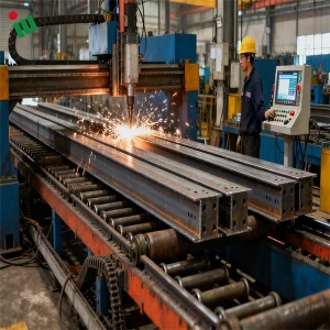 Industrial/Commercial/Public/Residential Guoshun Standard Packaging or Customized Prefabricated House Steel Frame Structure Building