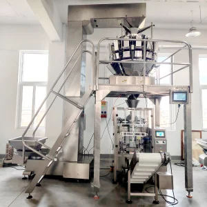 Cheap Multi Head 8 10 14 16 Heads Nuts Seed Granule Chips Snack Food Popcorn Candy Automatic Packing Machine With Film Roll