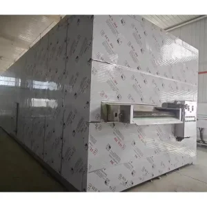 Commercial Quick Freezing Tunnel Freezer, Automatic IQF Freezer Machine for Fish, Shrimp, Chicken, Beef, Ready Meals and Frozen Food Production Line