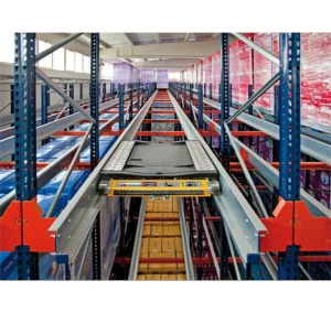 Auto Shuttle Racking System For Warehouse