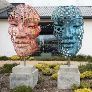 Human Face Sculpture