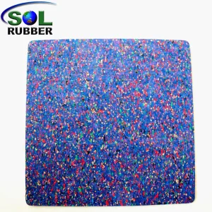 Superior Impact Sound Insulation Acoustic Underlayment Rubber Flooring